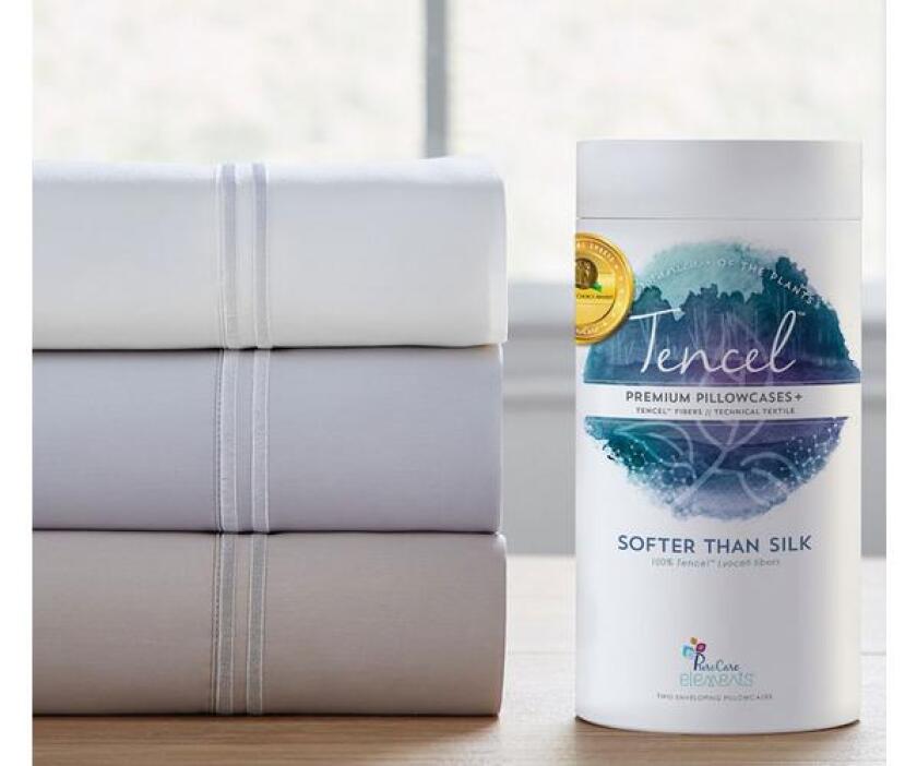 purecare tencel cooling sheet set will help you sleep cool throughout the summer