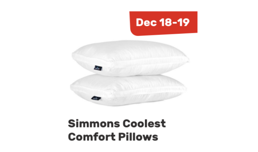 DREAMcember: Simmons Coolest Comfort Pillows