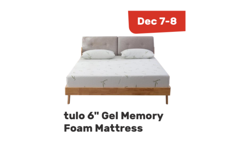 Tulo Gel Memory Foam Mattress
