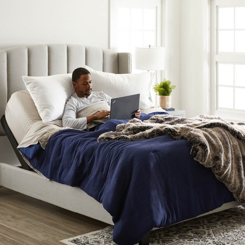 adjustable bed work from home