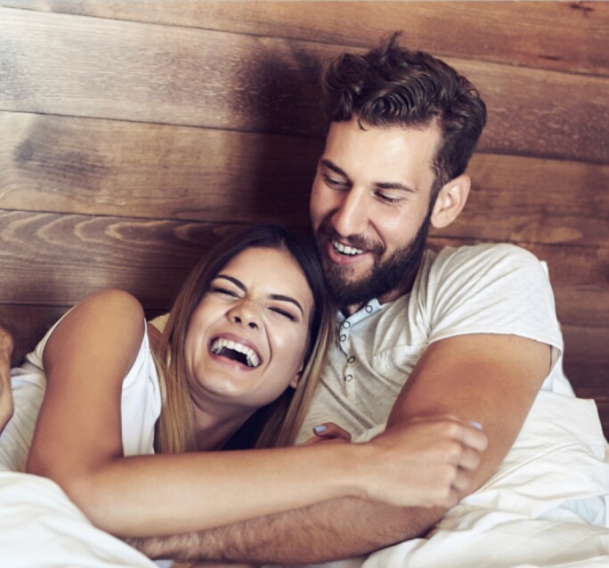 couple in bed